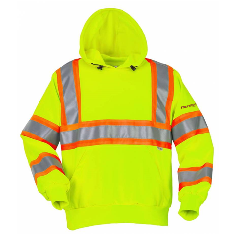 Hi-Vis Pullover Safety Hoodie