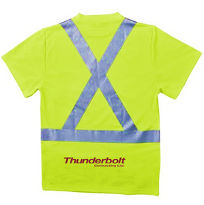 Hi Vis Poly-Cotton Jersey T-Shirt